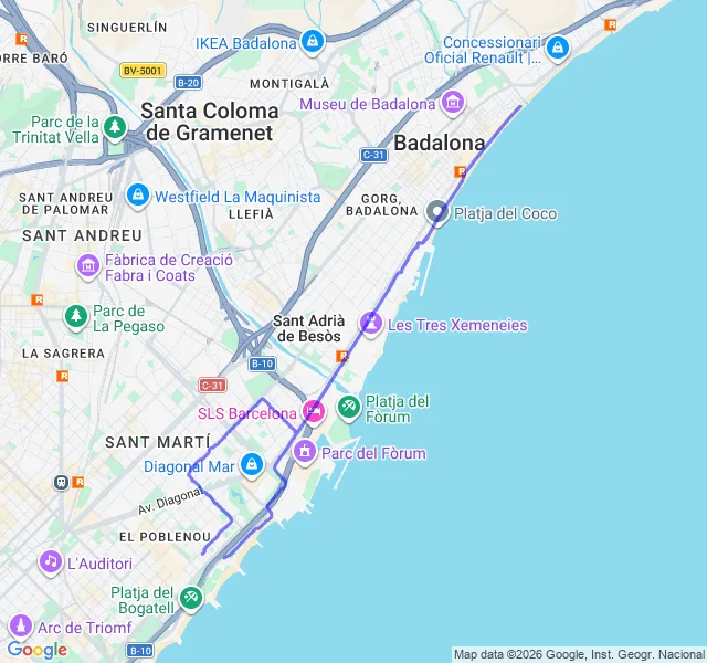 Mappa attività
