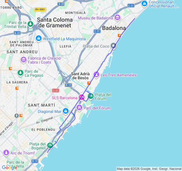 Mappa attività