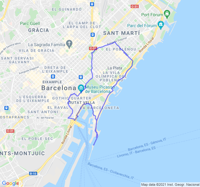 activity map